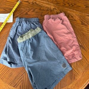 Chubbies bundle of 3 means shorts